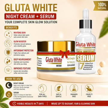 BUY 1 GET 1 OFFER! ( Buy GlutaWhite Cream Get Gluta Whitening Serum Free)  Limited time offer