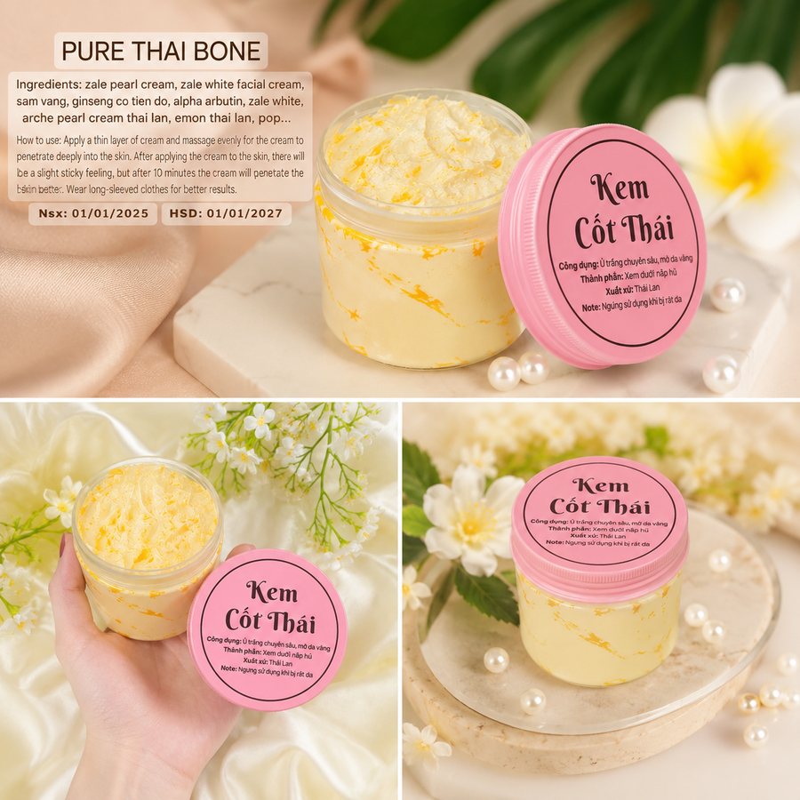 Kem Cot Thai Whitning Cream By Achi Cheezay